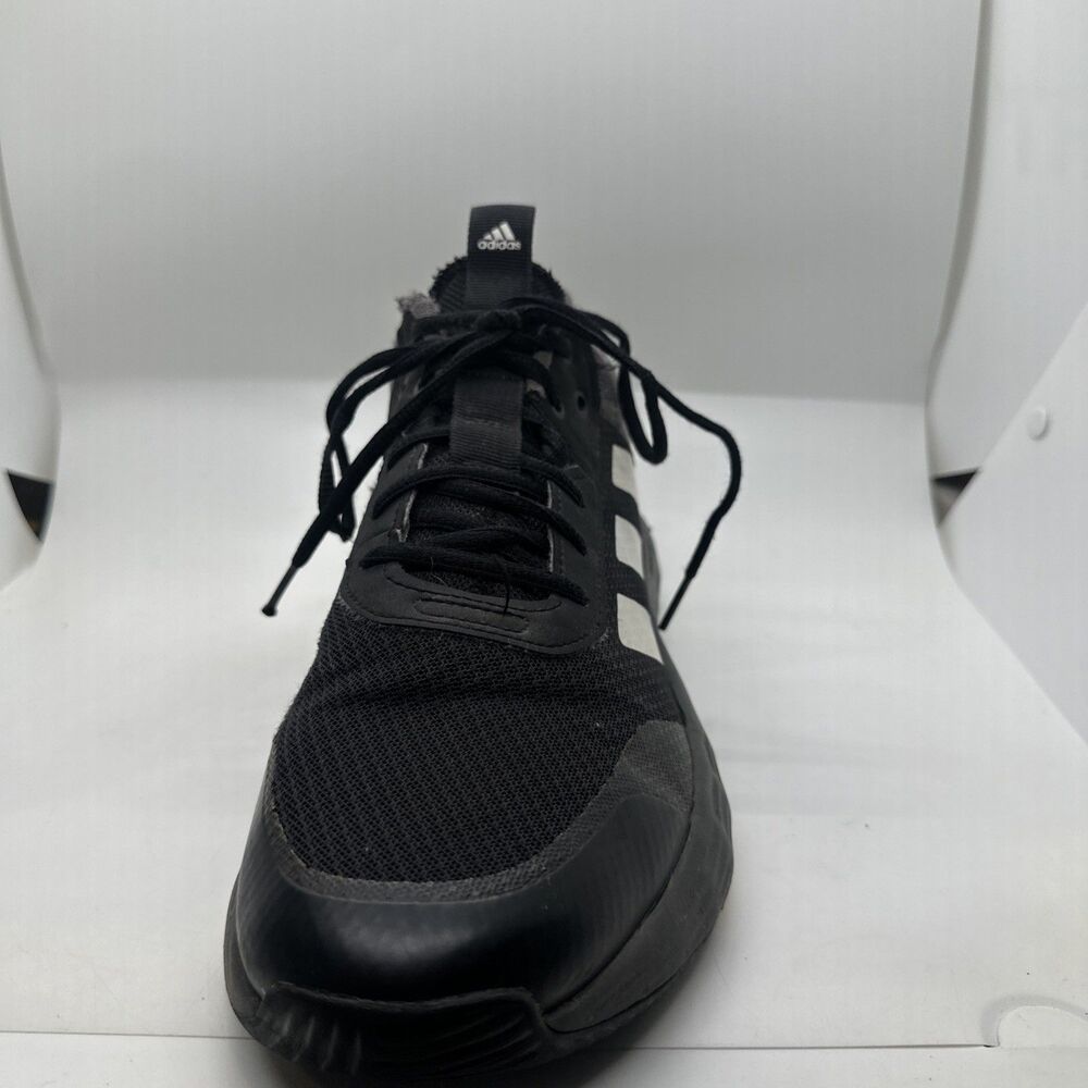Adidas Own The Game Black White Mens Size 9 - Picture 10 of 14